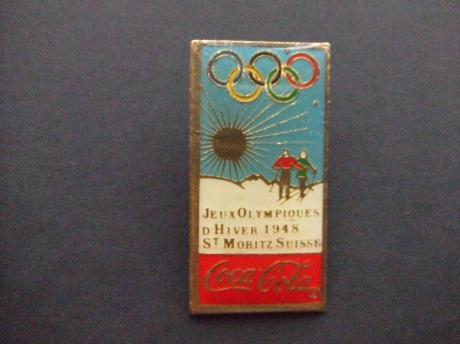 Coca Cola Olympische Spelen St Morritz 1948 